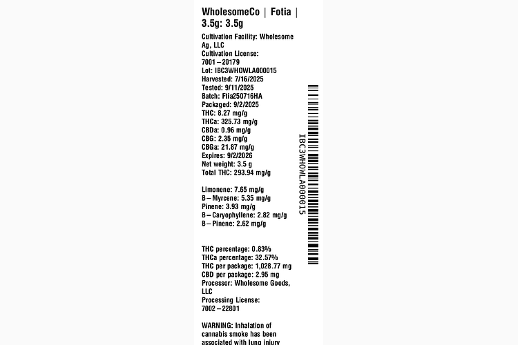 Fotia by WholesomeCo