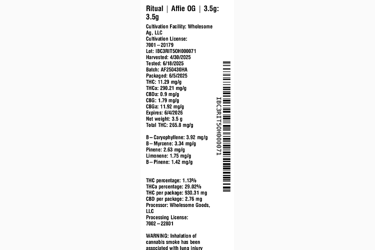 Affie OG by Ritual