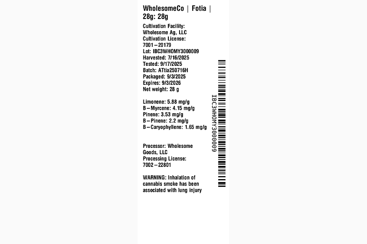 Fotia by WholesomeCo