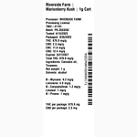 Marionberry Kush 1g Cart by Riverside Farm