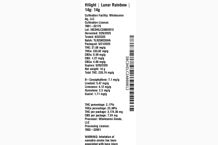 Lunar Rainbow by Hilight