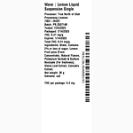 Lemon Liquid Suspension by Wave