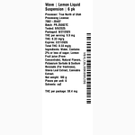 Lemon Liquid Suspension by Wave