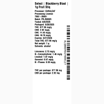 Blackberry Blast Fruit Stiq by Select