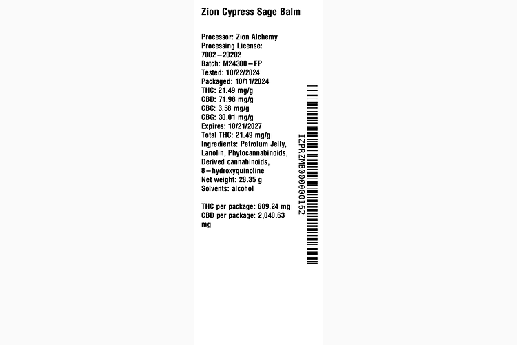 Cypress Sage by Zion