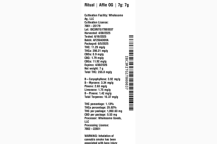 Affie OG by Ritual