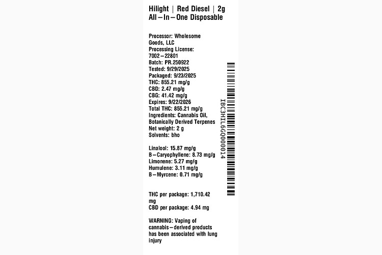 Red Diesel All-In-One by Hilight