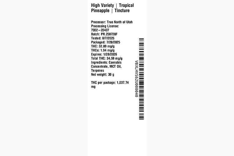 Tropical Pineapple by High Variety