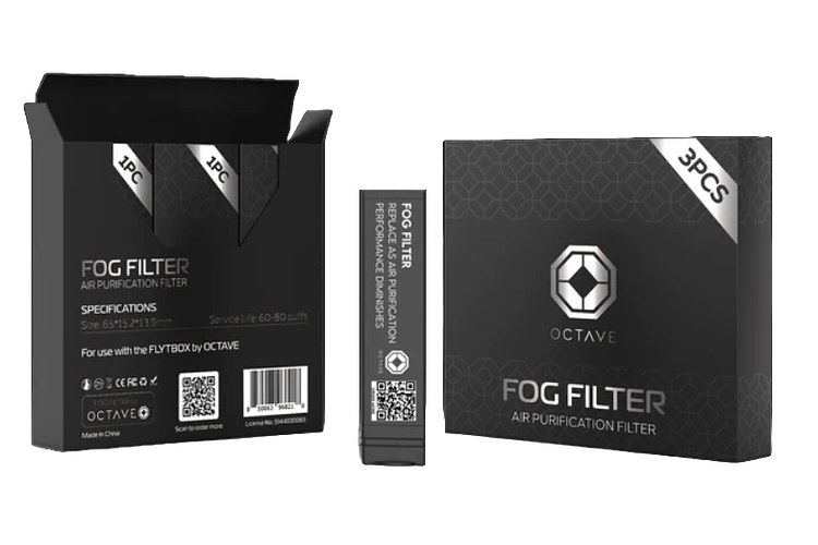 Flytbox | Fog Filter Replacements (3-pack) by Octave