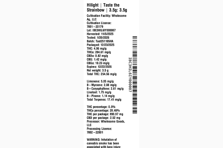 Taste the Strainbow by Hilight