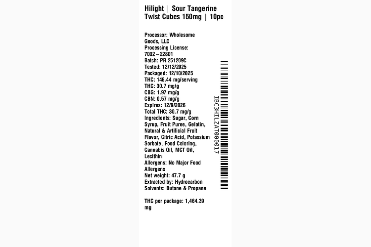 Sour Tangerine Twist by Hilight