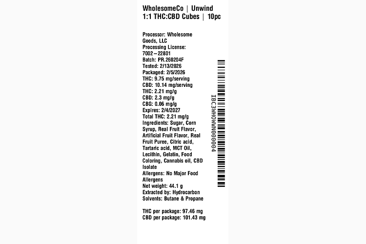 Unwind by WholesomeCo