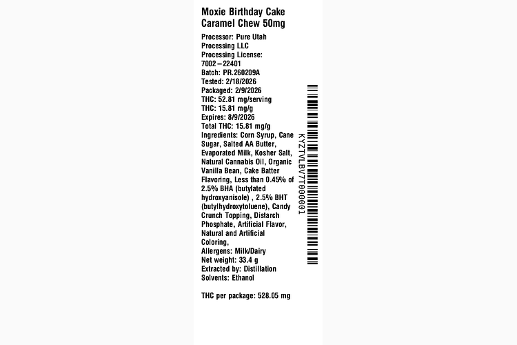 Birthday Cake Caramel Chew by Moxie