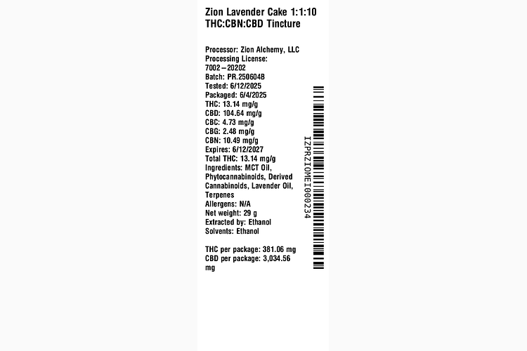 Lavender Cake by Zion