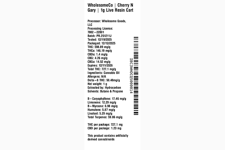 Cherry N Gary by WholesomeCo