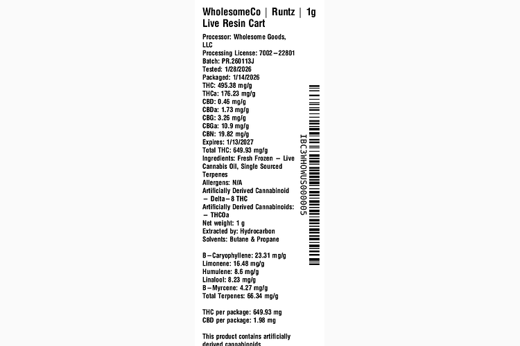 Runtz by WholesomeCo