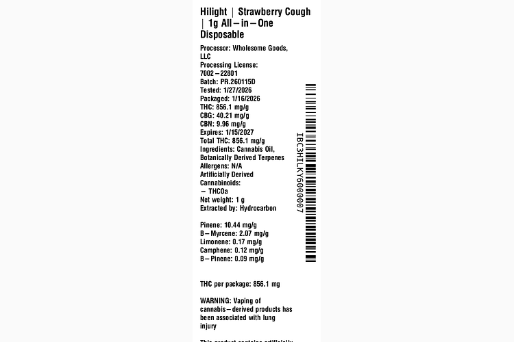 Strawberry Cough by Hilight