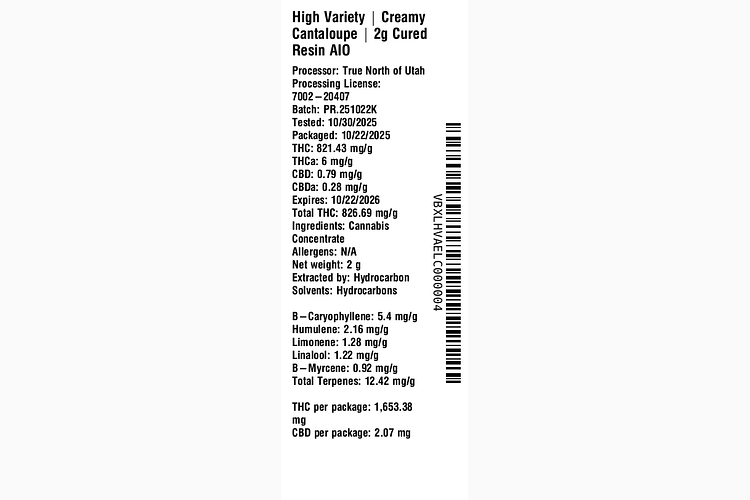 Creamy Cantaloupe by High Variety