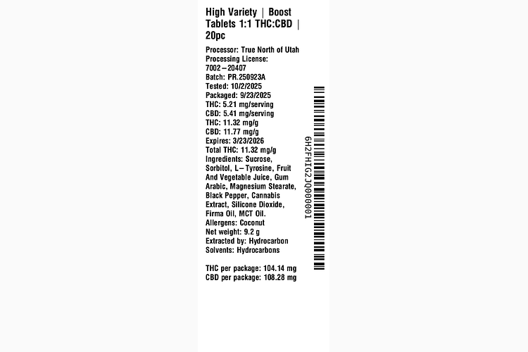 Boost by High Variety