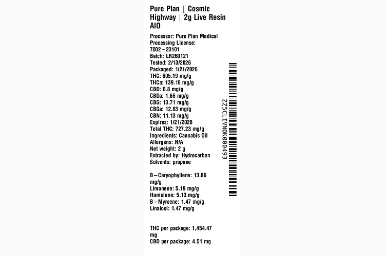 Cosmic Highway by Pure Plan