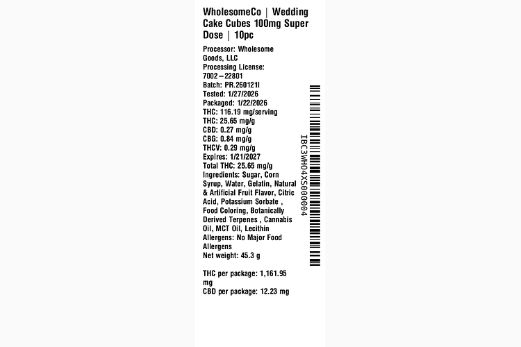 Wedding Cake by WholesomeCo