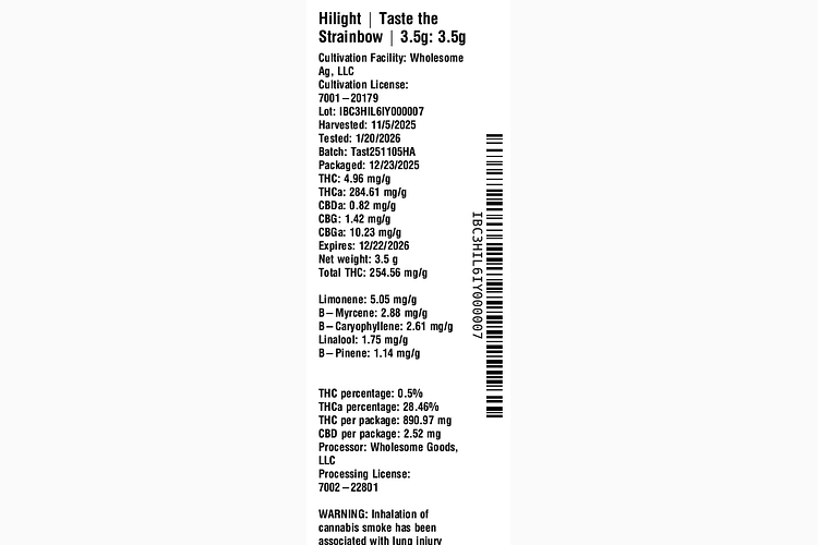 Taste the Strainbow by Hilight