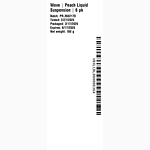 Peach Liquid Suspension by Wave