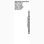 Lemon Cherry Gelato by High Variety