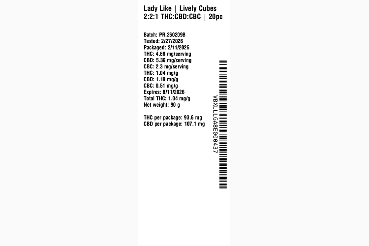 Lively Cubes by Lady Like