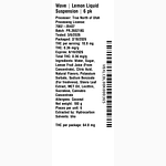 Lemon Liquid Suspension by Wave