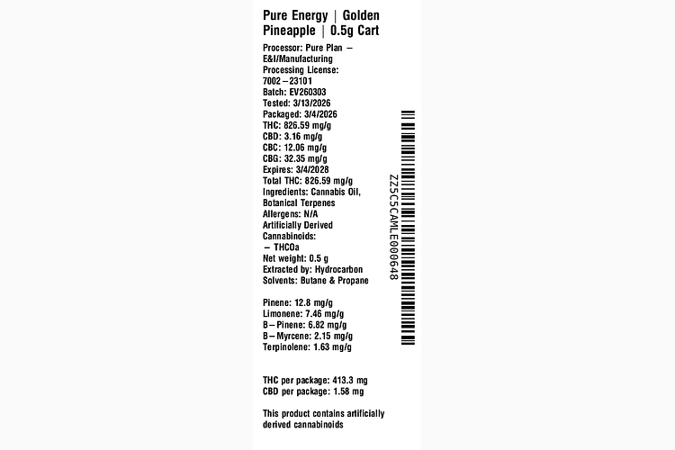 Golden Pineapple by Pure Plan