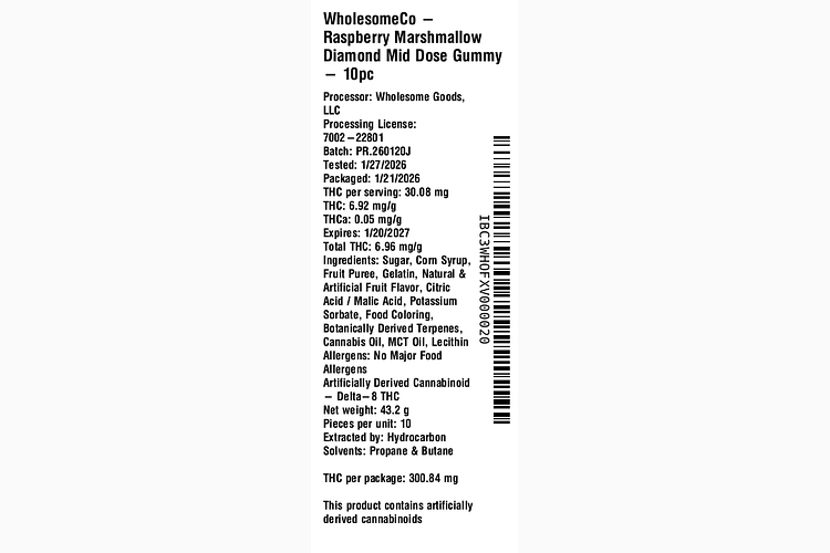 Raspberry Marshmallow by WholesomeCo