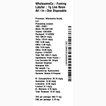 Fuming Lobzter by WholesomeCo