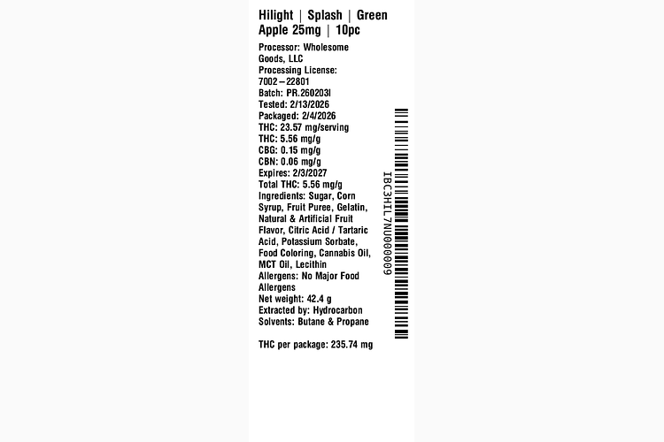 Splash - Green Apple by Hilight