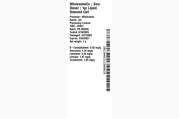 Sour Diesel by WholesomeCo