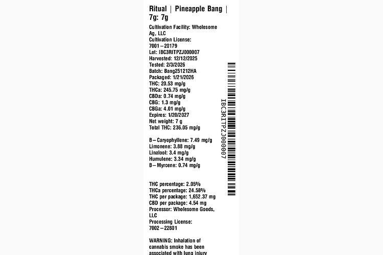 Pineapple Bang by Ritual