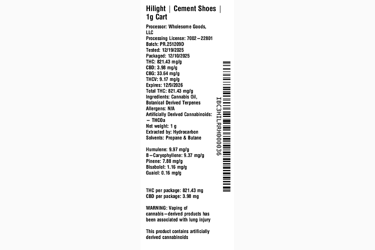 Cement Shoes by Hilight