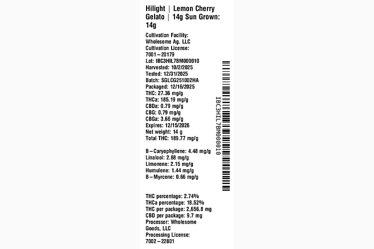 Lemon Cherry Gelato by Hilight