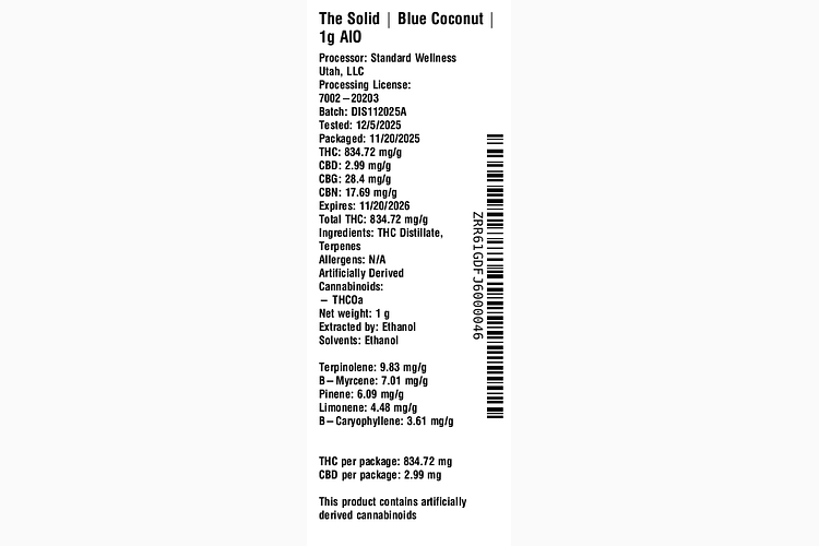 Blue Coconut by The Solid