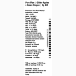 Glitter Apples x Green Dragon by Pure Plan