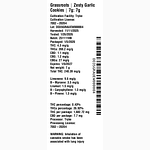 Zesty Garlic Cookies by Grassroots