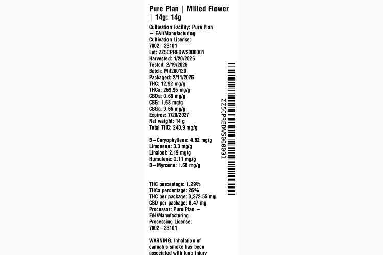 Milled Flower by Pure Plan