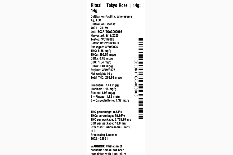 Tokyo Rose by Ritual