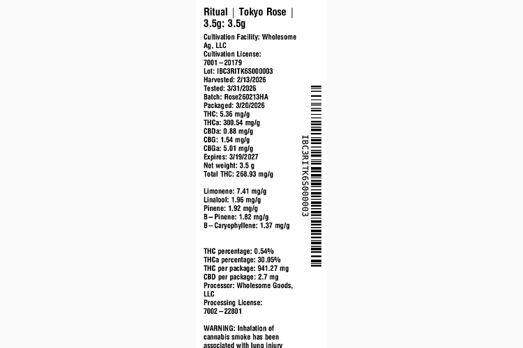 Tokyo Rose by Ritual