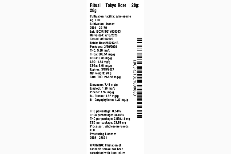 Tokyo Rose by Ritual