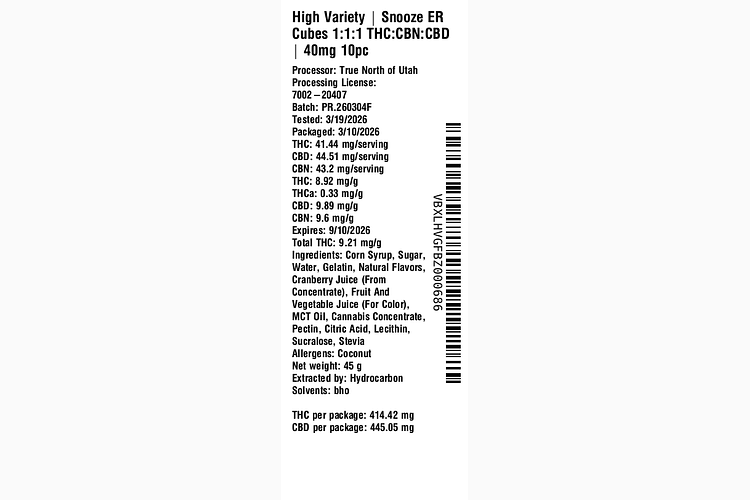 Snooze ER Cubes by High Variety