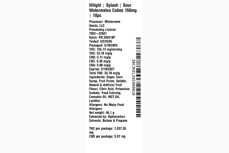 Splash - Sour Watermelon by Hilight