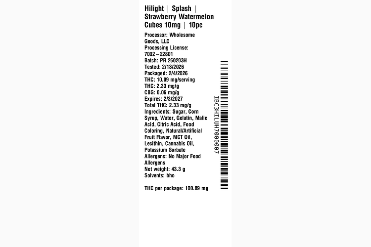 Splash - Strawberry Watermelon by Hilight