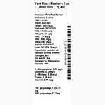 Blueberry Yum X Lemon Haze by Pure Plan