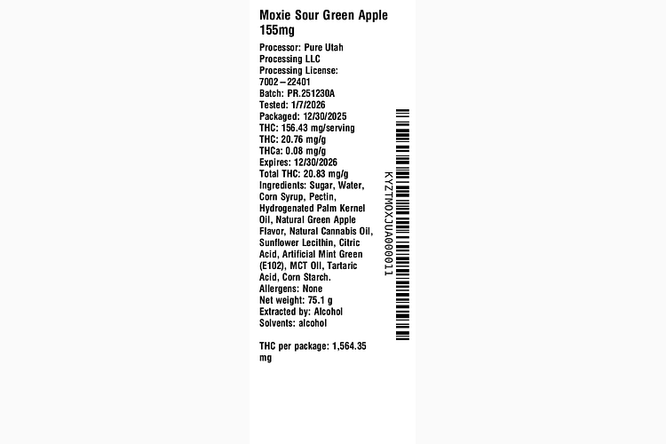 Sour Green Apple by Moxie